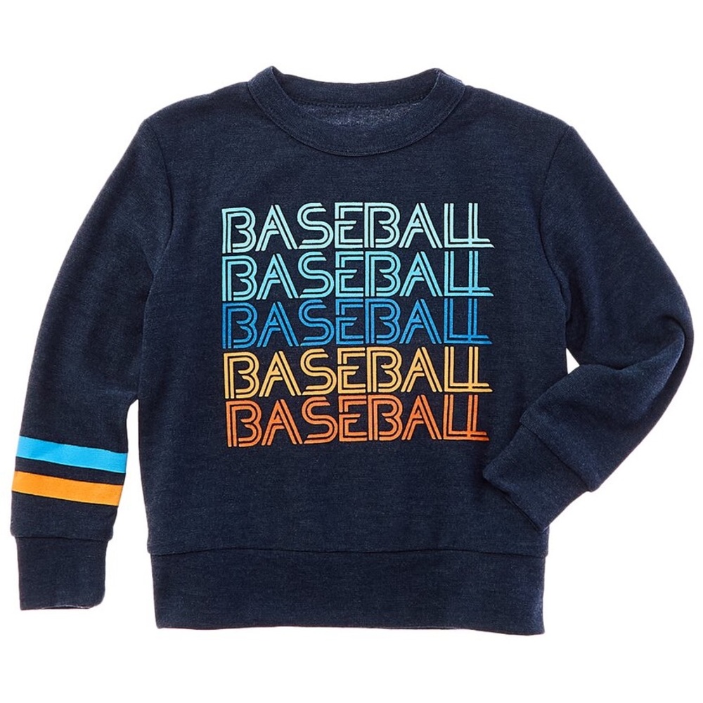 NWT Chaser Boy’s Baseball Pullover Tee Size 6
